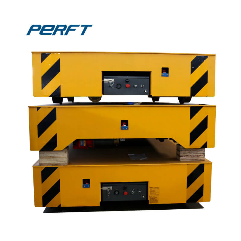 rail guided transfer cart for the transport of coils 5t